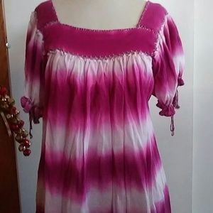 Nice Tie Dye Colorful Fun Top